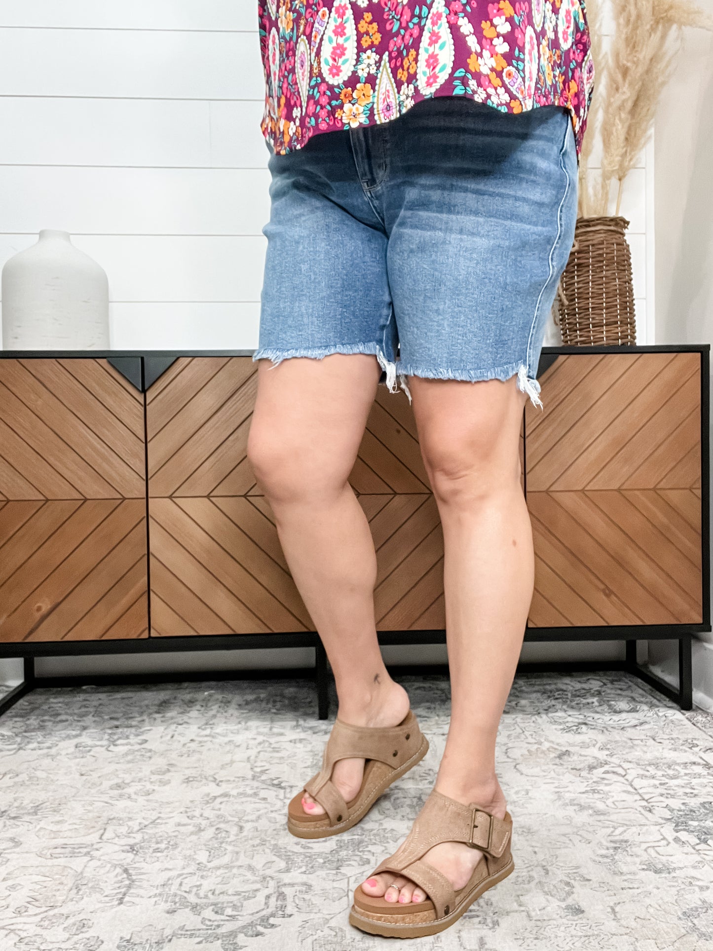 Judy Blue "Slay All Day" Bermuda Shorts