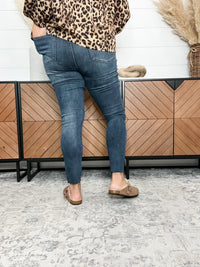 Judy Blue "Plant Therapy" Stem hem Tummy Control Skinny Jeans