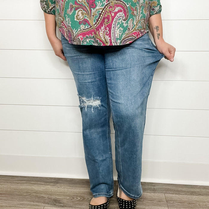 Judy Blue Distressed Tummy Control Jeans *Plus Size Included