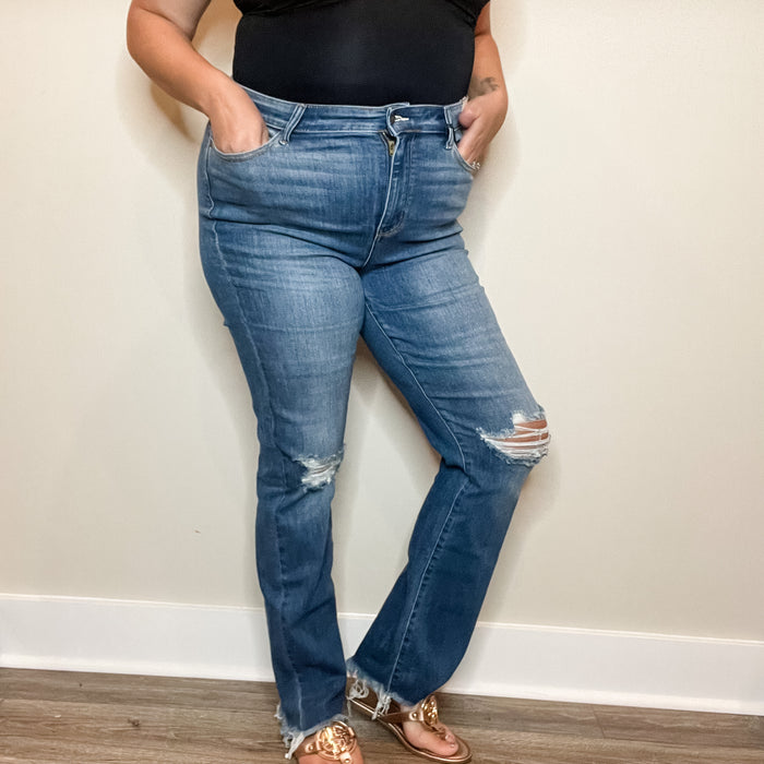 Judy Blue "Snazzy Pants" Straight Leg Jeans