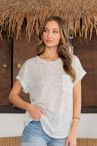Moxie Burnout Tee (Sage)