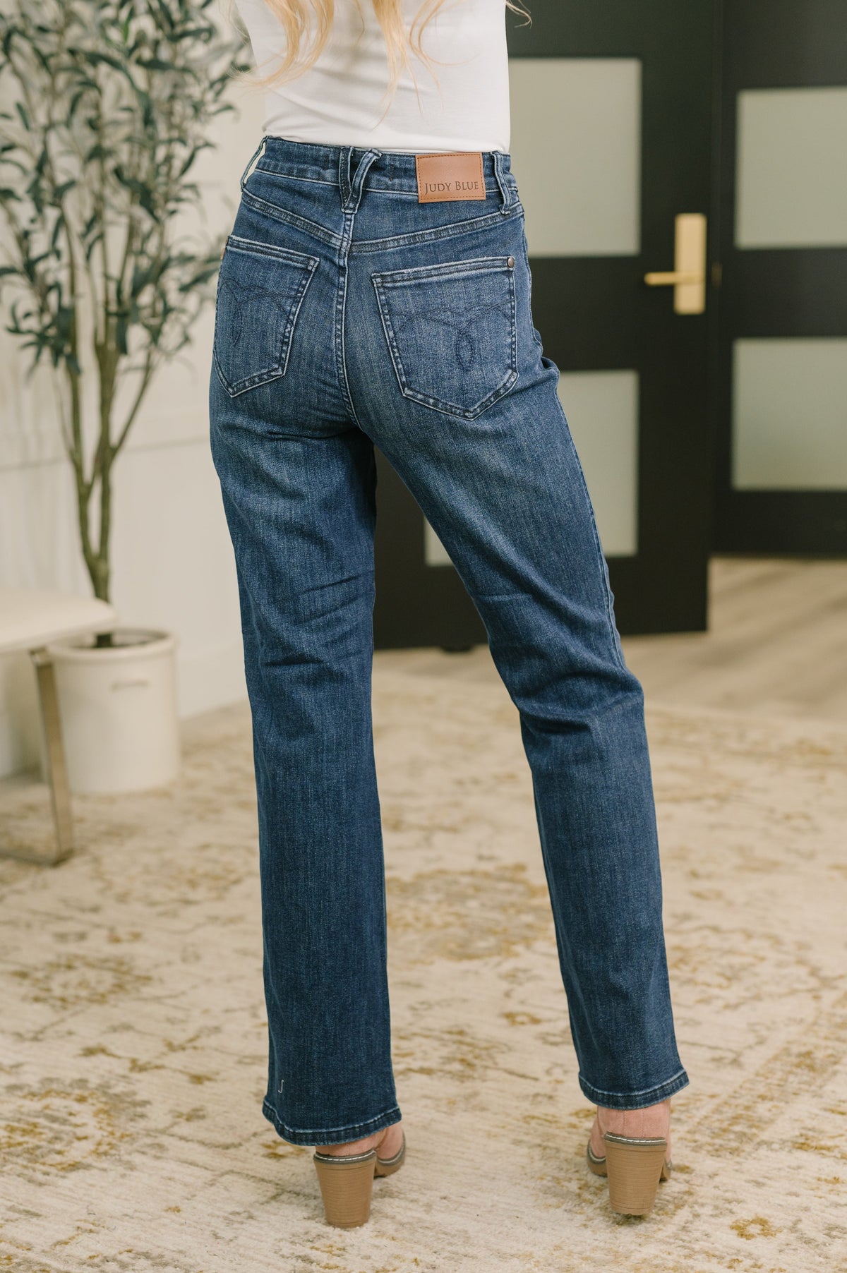Judy Blue "Tiffani" High Waist Bootcut Jean with Welt Pockets