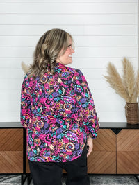 Dear Scarlett "Beetle" 3/4 Sleeve Split Neck