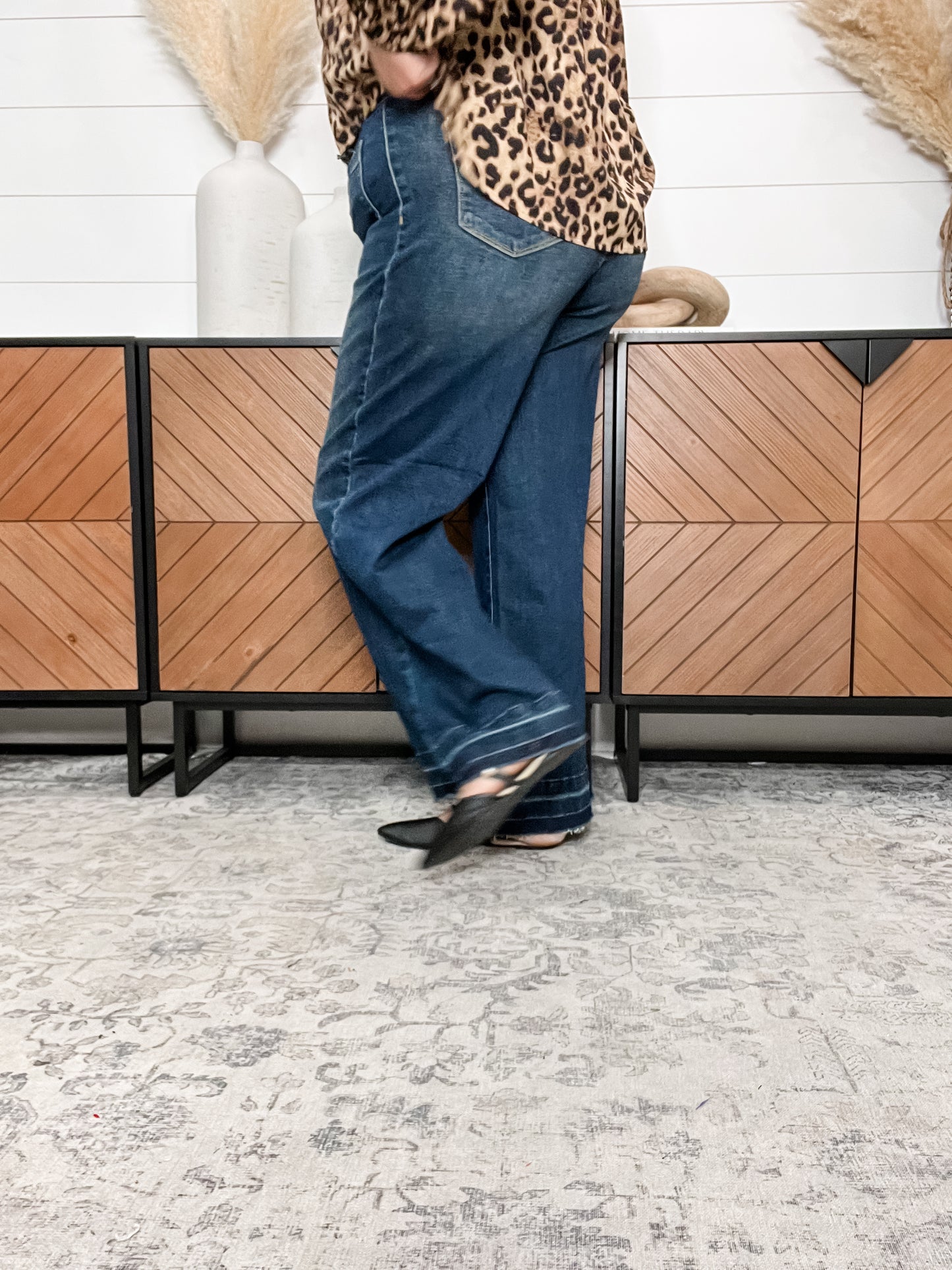 Judy Blue Palazzo Release Hem
