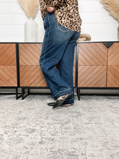 Judy Blue Palazzo Release Hem