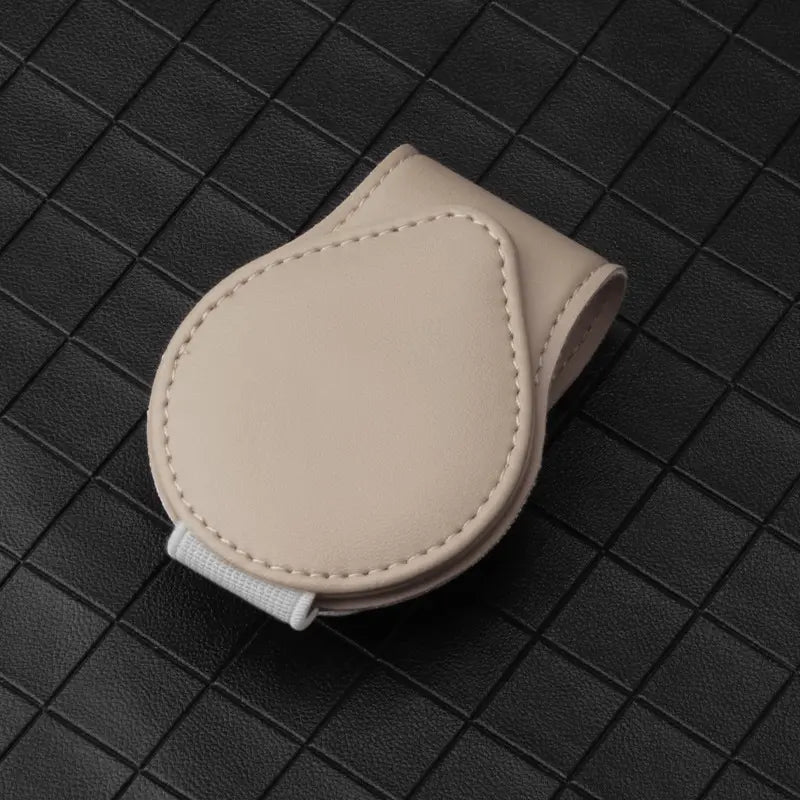 Sunglass Visor Clip Vegan Leather (Multiple Colors)