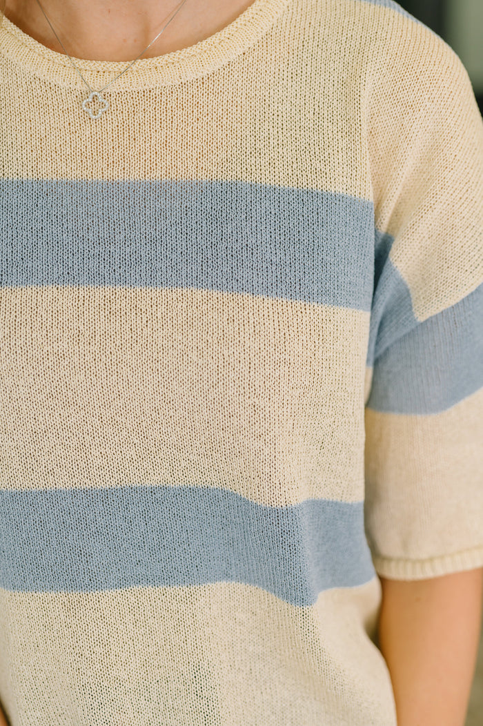 "Pretty Little Thang" Striped Knit Top