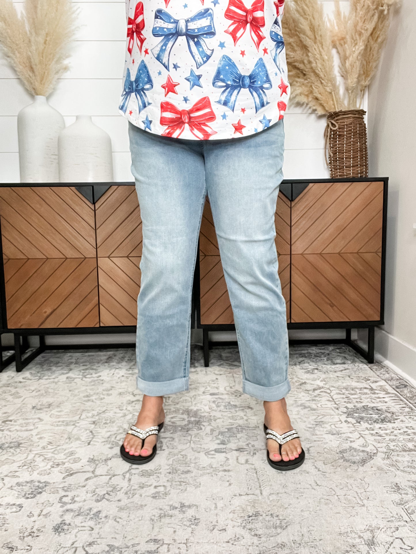 Judy Blue "Cold Summer" Cooling Denim Boyfriend Jeans