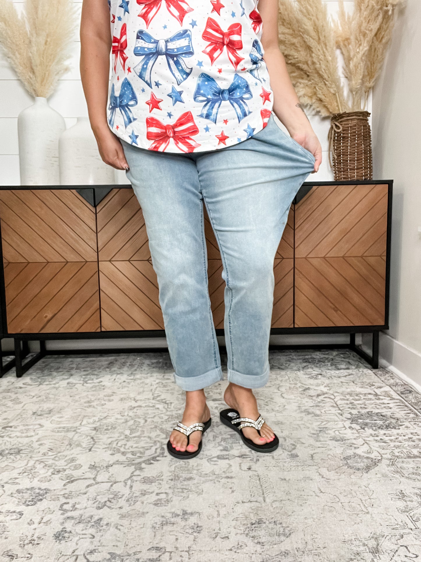 Judy Blue "Cold Summer" Cooling Denim Boyfriend Jeans