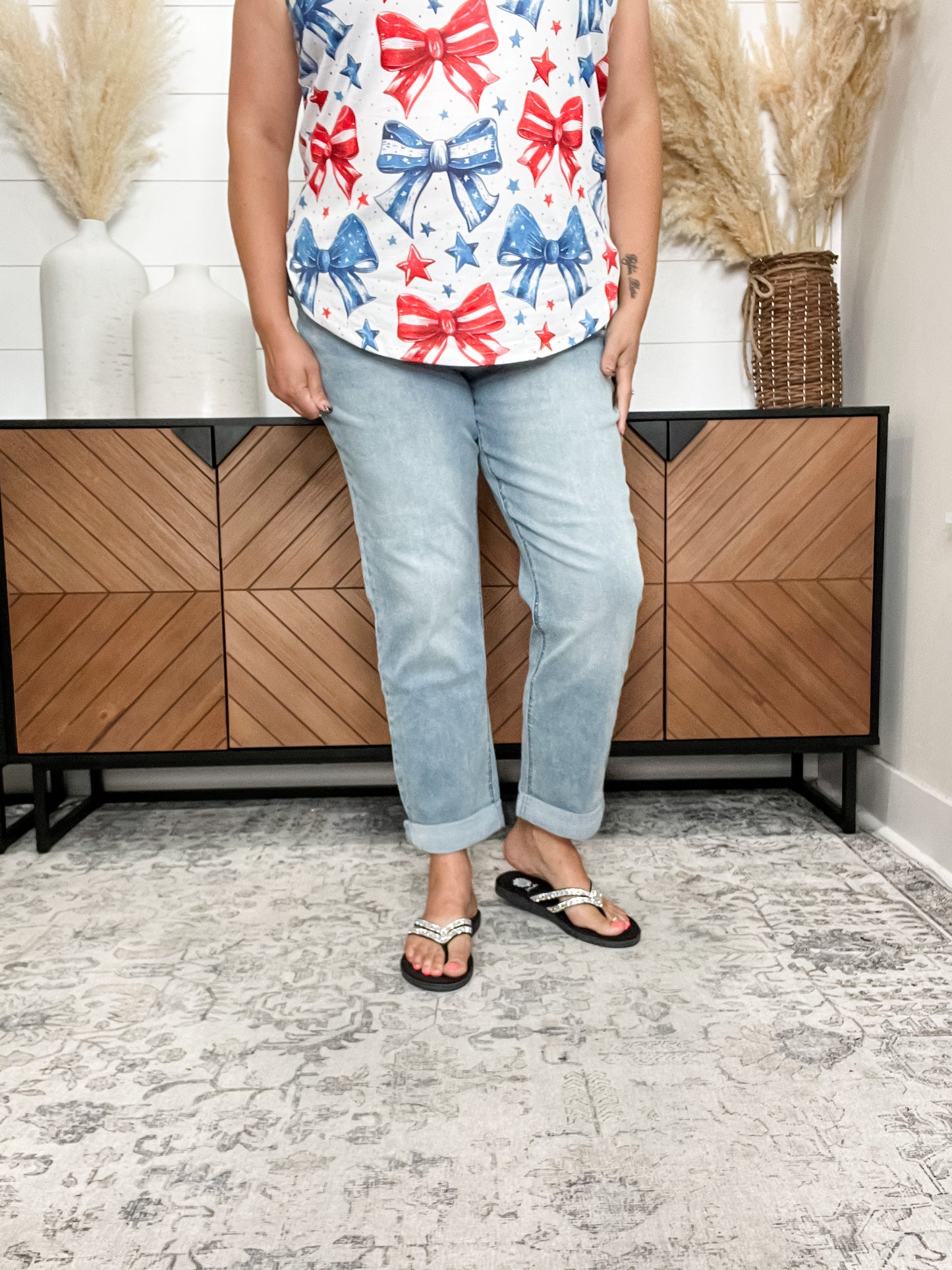 Judy Blue "Cold Summer" Cooling Denim Boyfriend Jeans