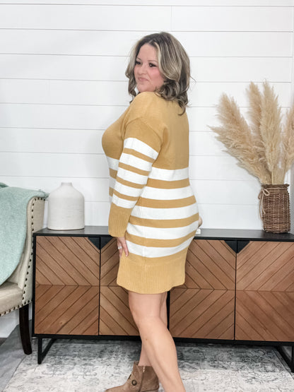 "Shell Shocked" Turtle Neck Sweater Dress / Tunic