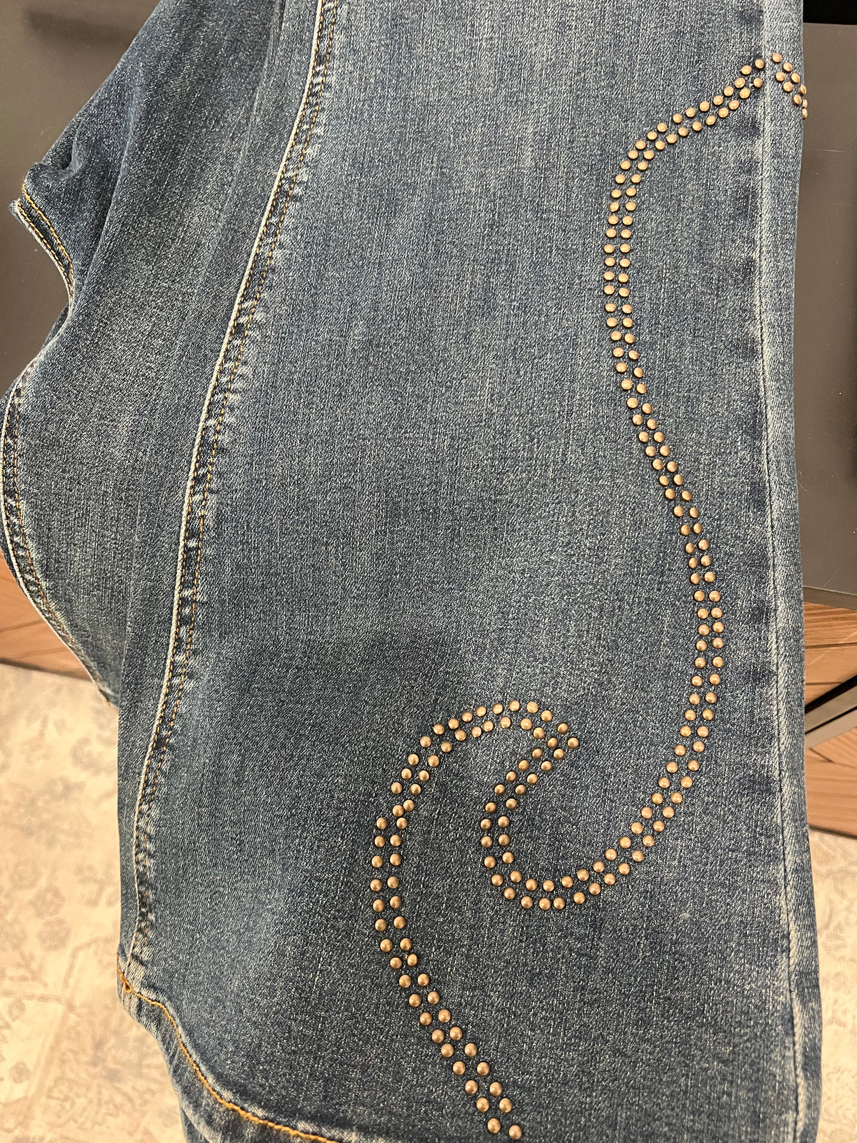 Judy Blue Stud Detail Flare