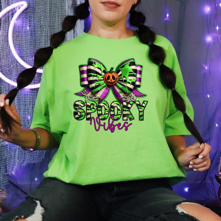 Spooky vibes faux embroidery