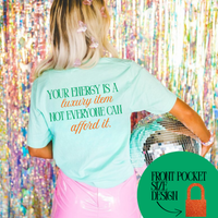 JOCOink Your energy, mint - view 2 | Lola Monroe Boutique