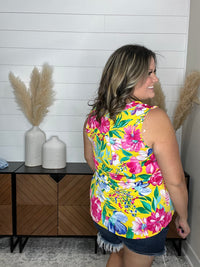 Dear Scarlett "Brewster" Sleeveless Split Neck