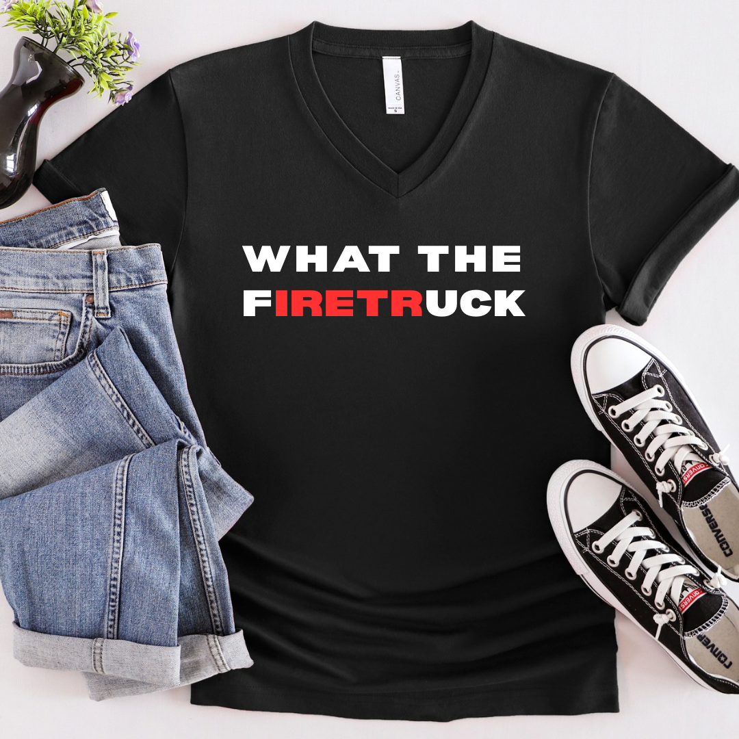 JOCOink What the firetruck on Bella Canvas tee or Gildan sweatshirt | Lola Monroe Boutique