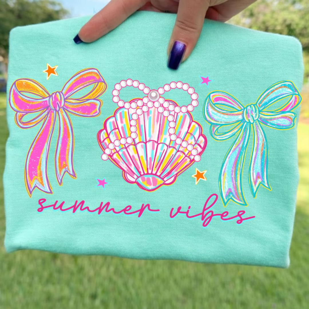 Summer vibes comfort colors tee