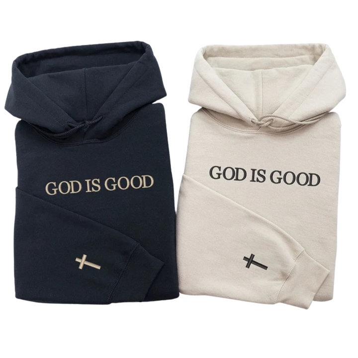 God is good (embroidered)