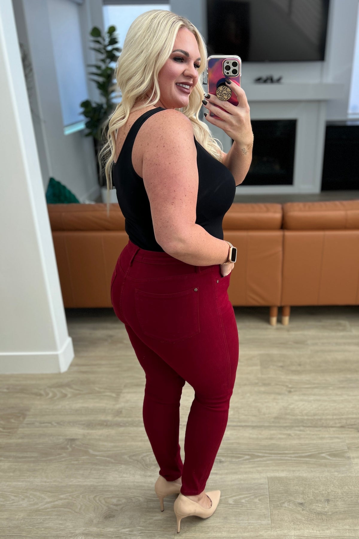 Judy Blue "Scarlett Letter" Tummy Control Skinny Jeans