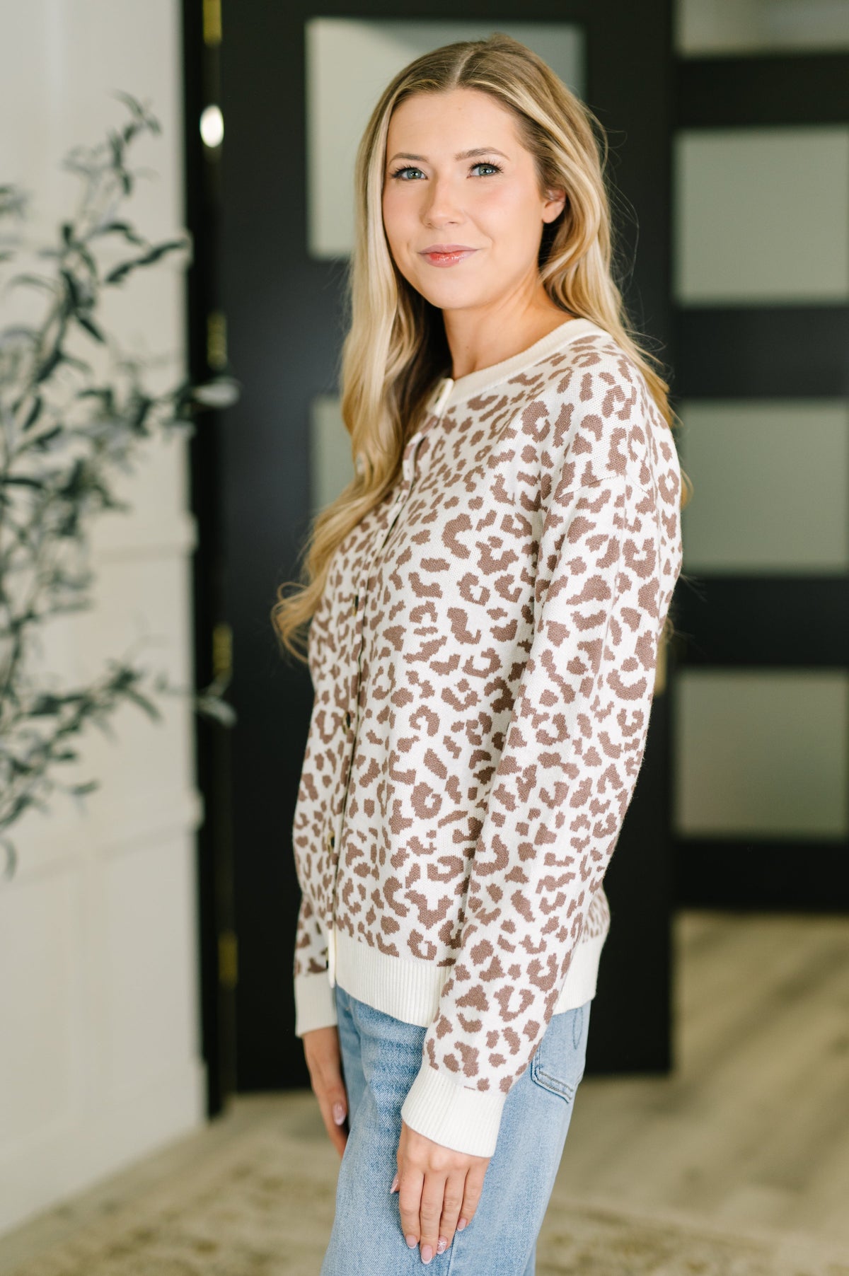 "Spicy" Button Down Long Sleeve Lightweight Sweater