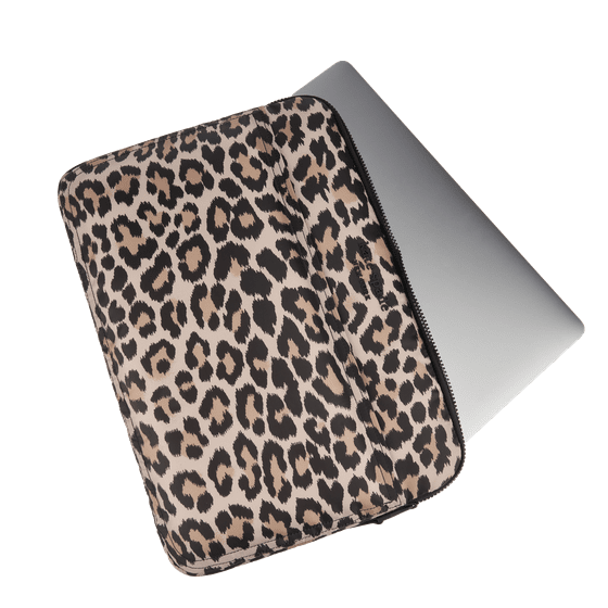 Case-Mate Case-Mate *LV Live* Laptop Sleeve - Puffer - 14" Classic Leopard