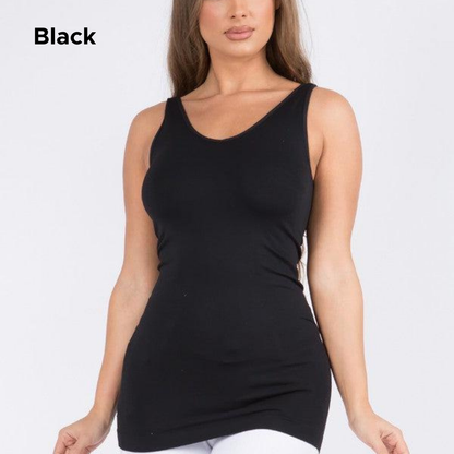 Smoothing Tank "The Stephanie" Reversible Neck (Multiple Colors )