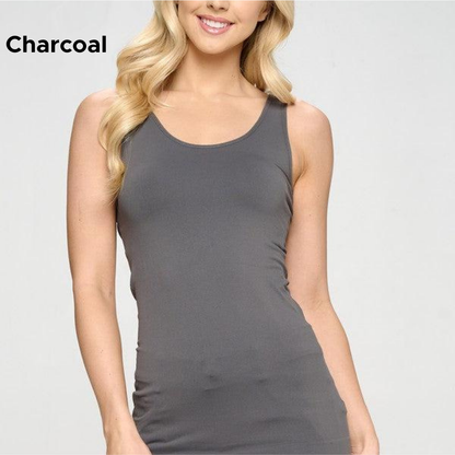 Smoothing Tank "The Stephanie" Reversible Neck (Multiple Colors )
