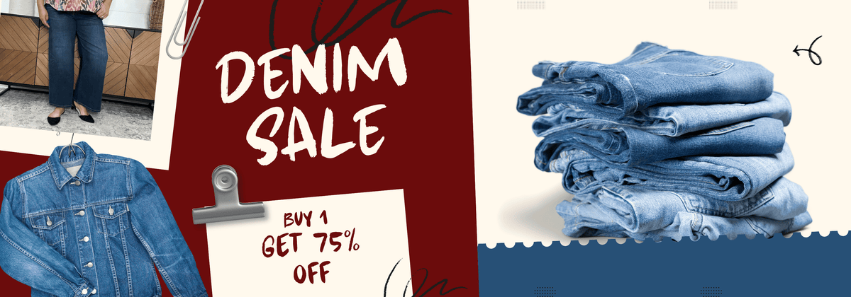 Lola Monroe Boutique Denim Sale Buy 1 Get One at 75% Off No code needed