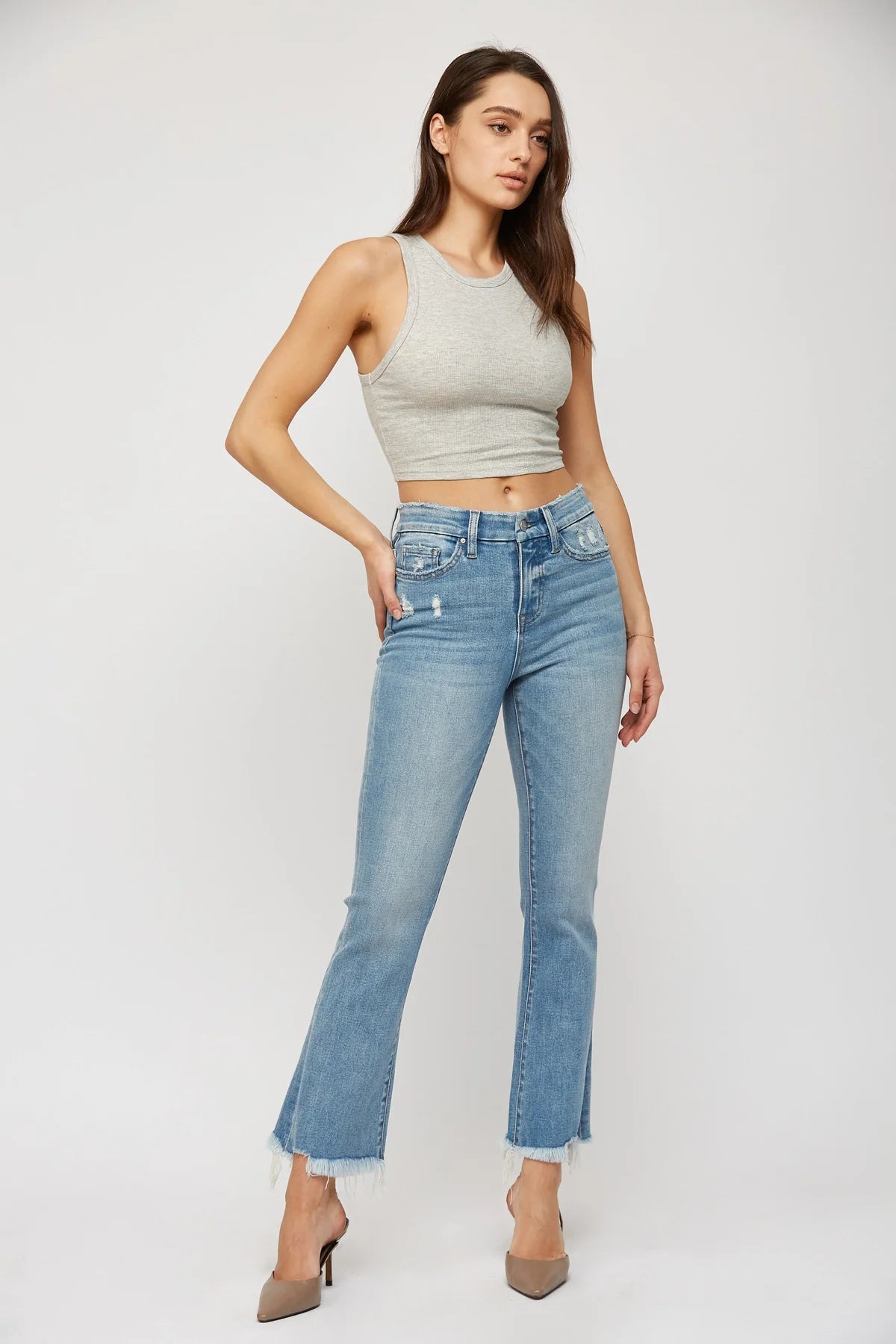 Mica Denim "Journey" Crop