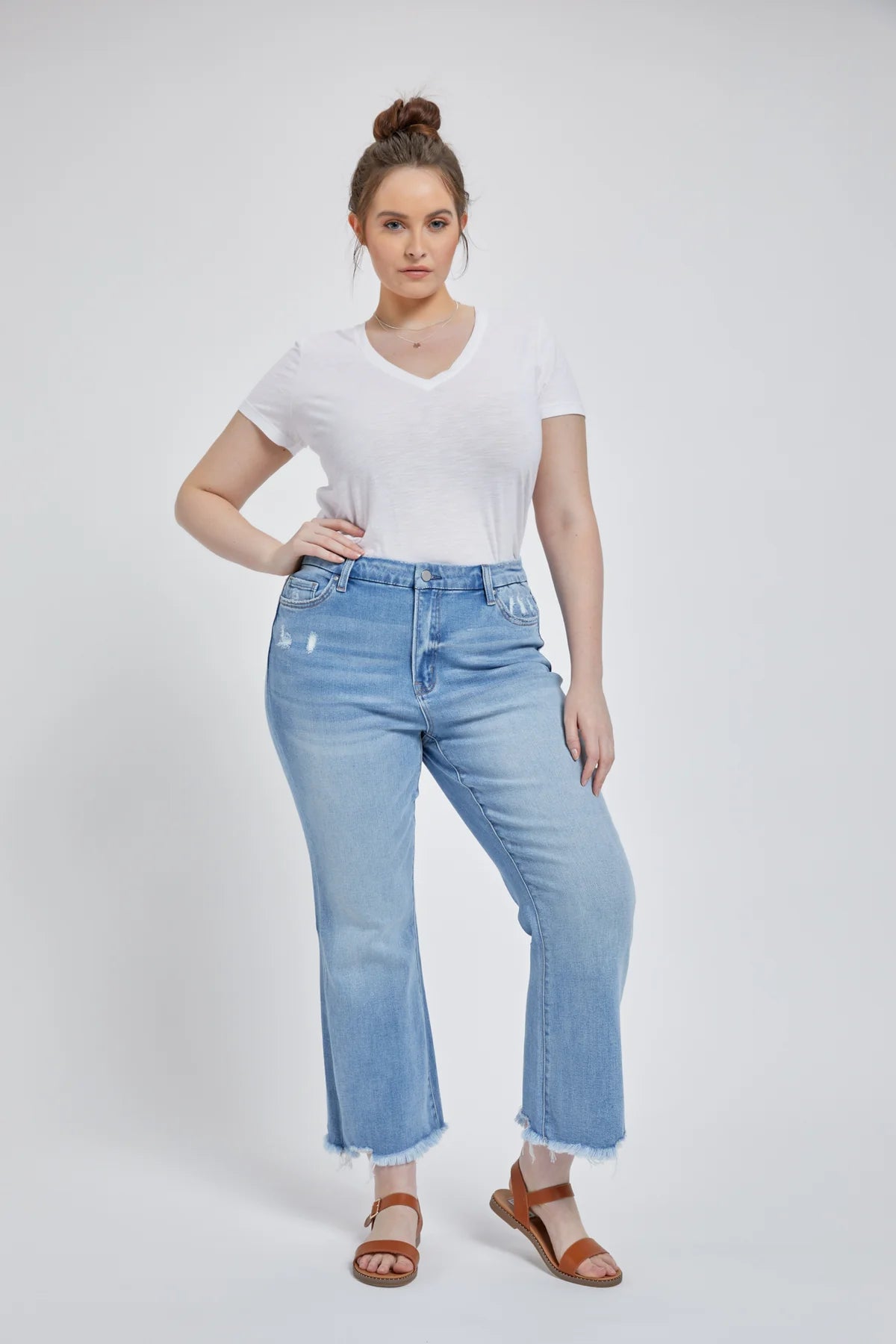 Mica Denim "Journey" Crop