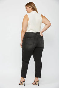 Mica Denim "Stacie" Black Skinny Jeans