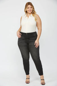Mica Denim "Stacie" Black Skinny Jeans
