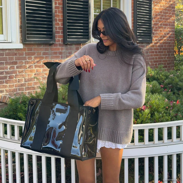 Case-Mate Case-Mate *LV Live* Jelly Bow Tote w/ Phone Pouch - Midnight