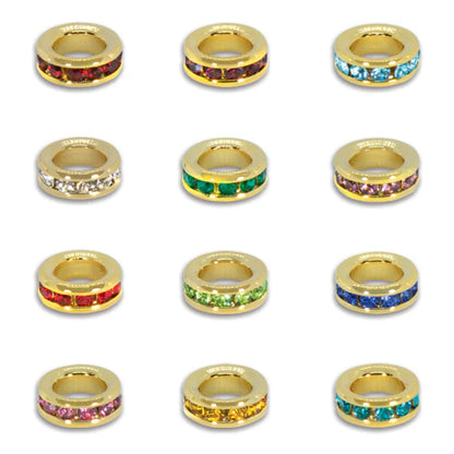 Birthstone Eternity Ring Charm