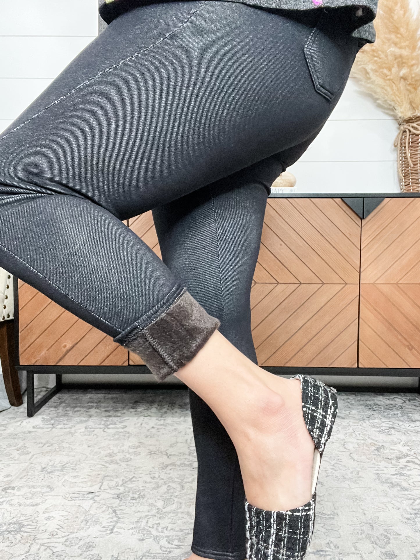 Junior Size - Sherpa Lined Jegging Trousers