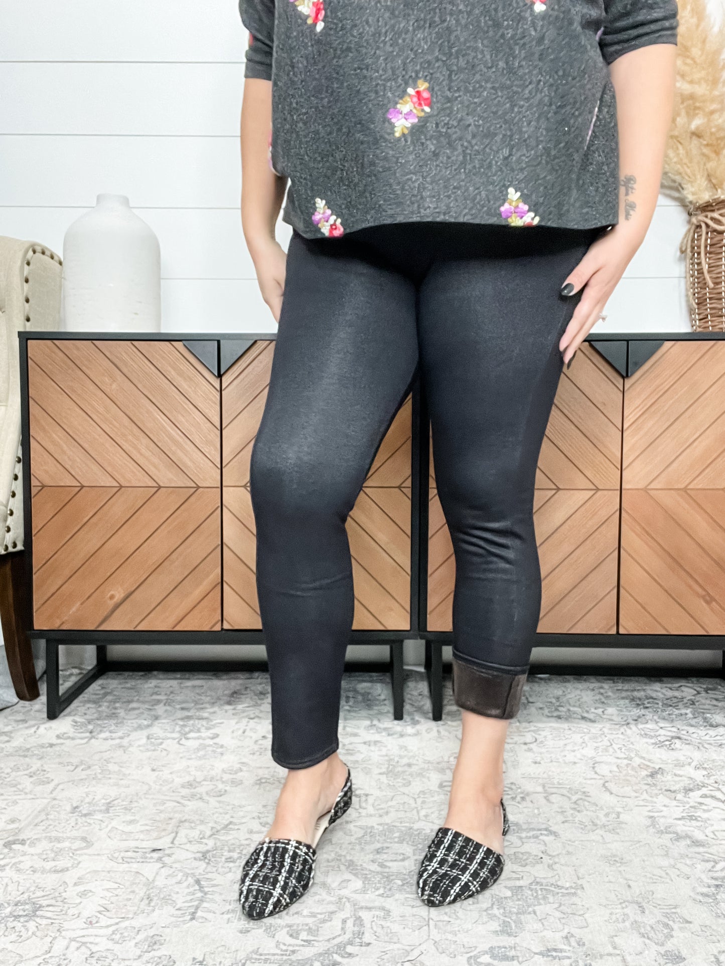 Junior Size - Sherpa Lined Jegging Trousers