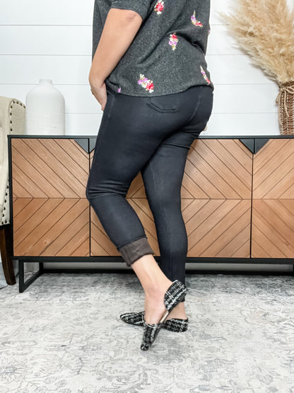 Junior Size - Sherpa Lined Jegging Trousers