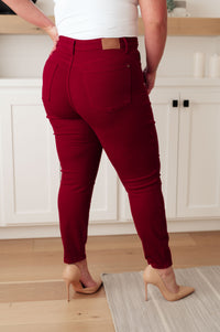Judy Blue "Scarlett Letter" Tummy Control Skinny Jeans