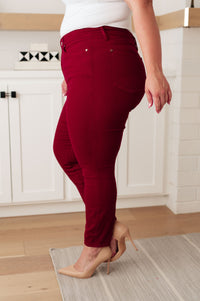 Judy Blue "Scarlett Letter" Tummy Control Skinny Jeans