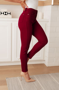Judy Blue "Scarlett Letter" Tummy Control Skinny Jeans