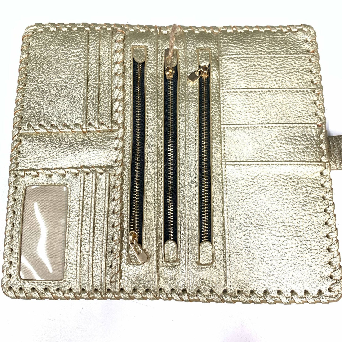 Laser Cut Dual Color Passport Size Wallet