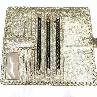 Laser Cut Dual Color Passport Size Wallet