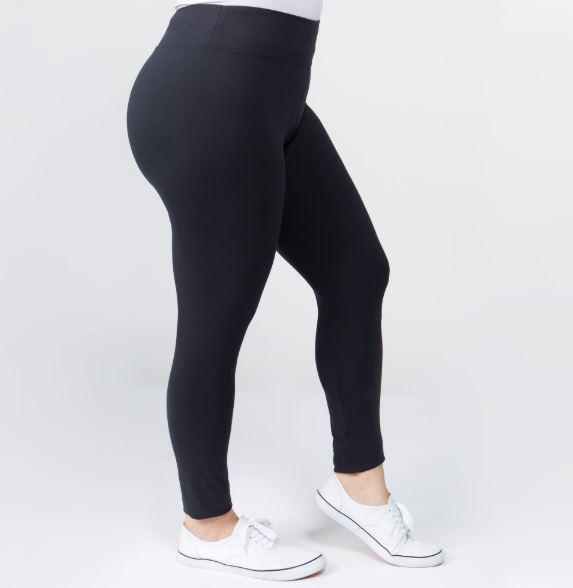 Adult Solid Leggings (Black, Grey, Navy)-Lola Monroe Boutique