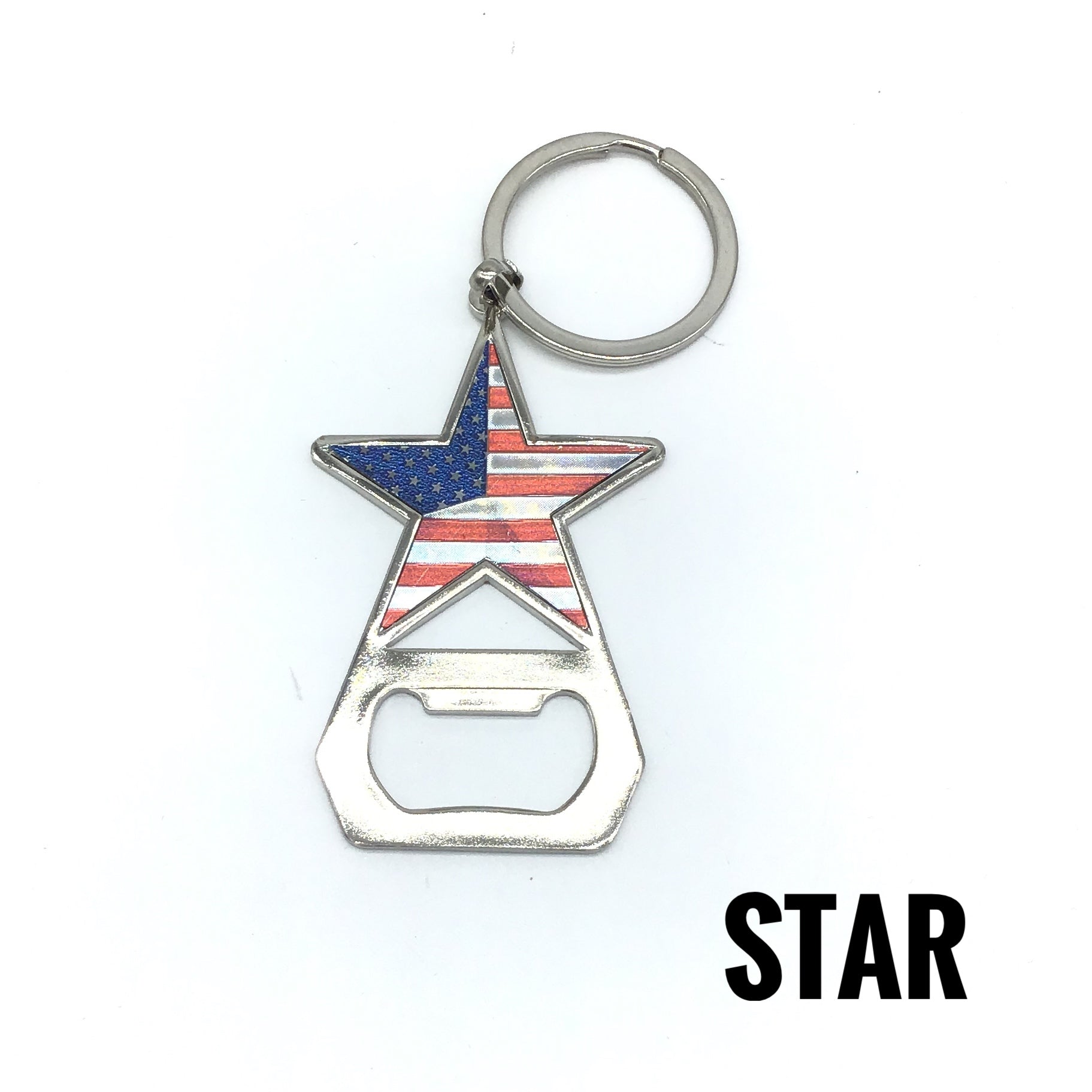 Americana Key Chain Bottle Opener (2 Styles)-Lola Monroe Boutique