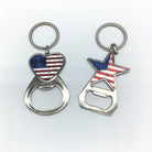 Americana Key Chain Bottle Opener (2 Styles)-Lola Monroe Boutique