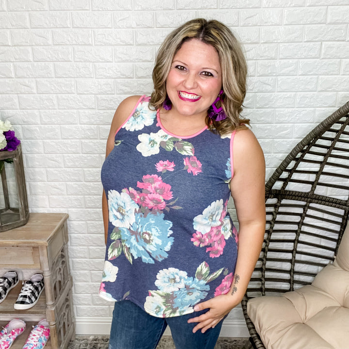 "Amy" Floral Tank