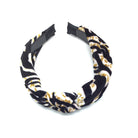 Animal Print Knot Design Headband-Lola Monroe Boutique