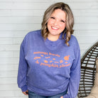 Autumn Leaves and Pumpkin Please Crewneck-Lola Monroe Boutique