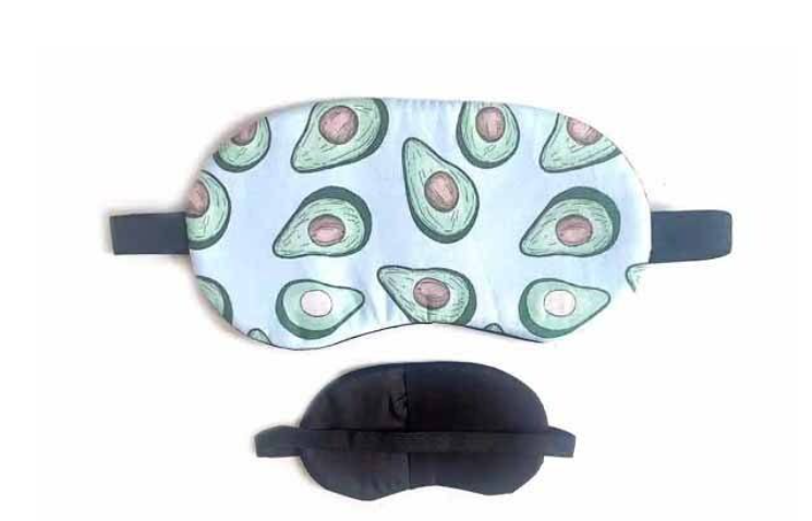 Avocado Pattern Sleep Mask (Multiple Colors)-Lola Monroe Boutique