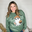 Bougie Ghost Crewneck-Lola Monroe Boutique